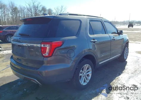 2017 Ford Explorer Xlt from USA, damaged, VIN 1FM5K7D86HGD36744